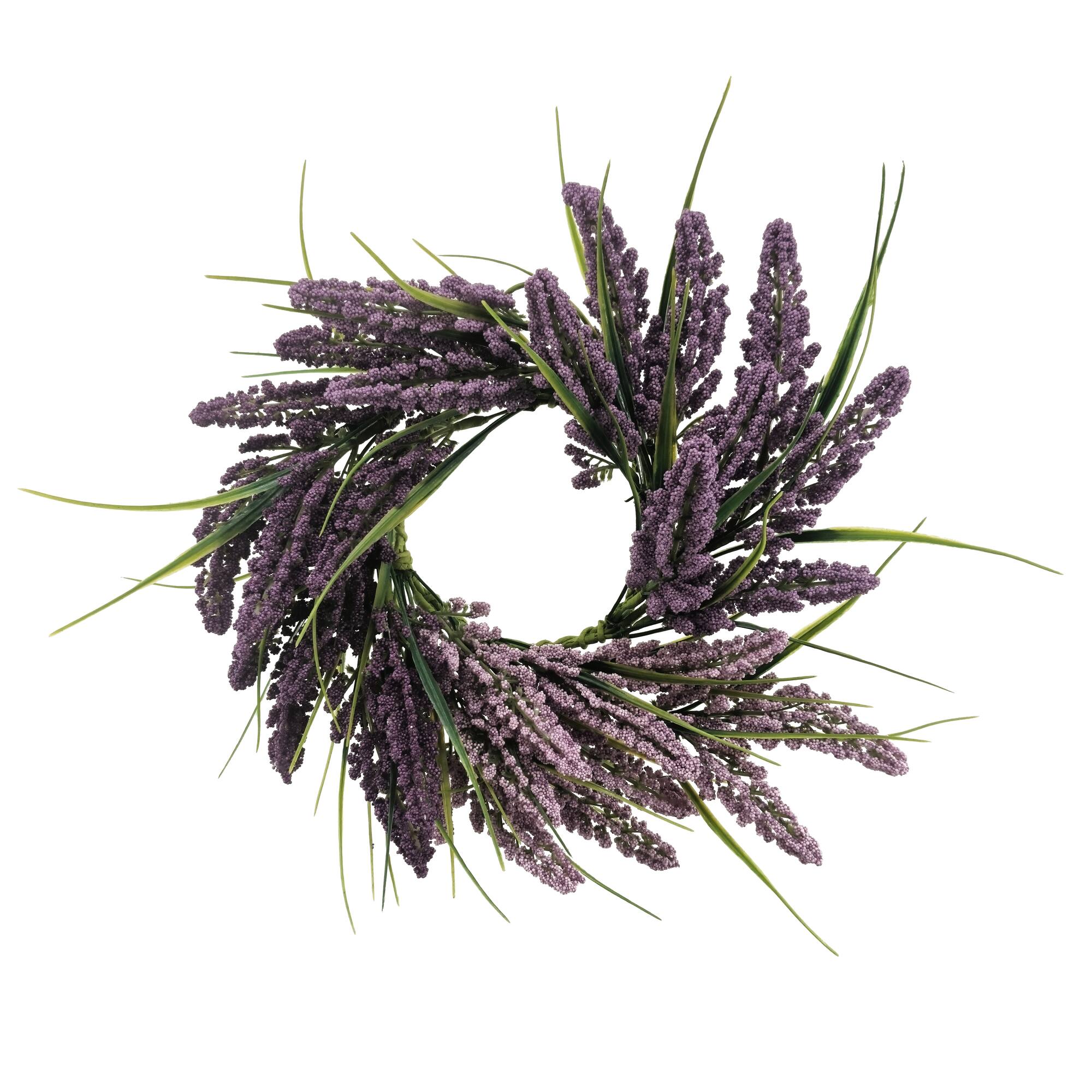 Mini Purple Heather Wreath by Ashland®